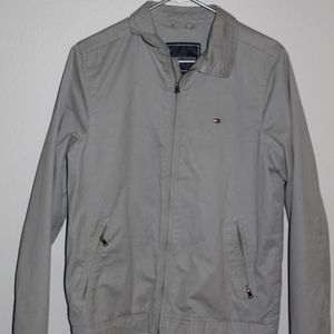 Gray Tommy Hilfiger Jacket Mens XS